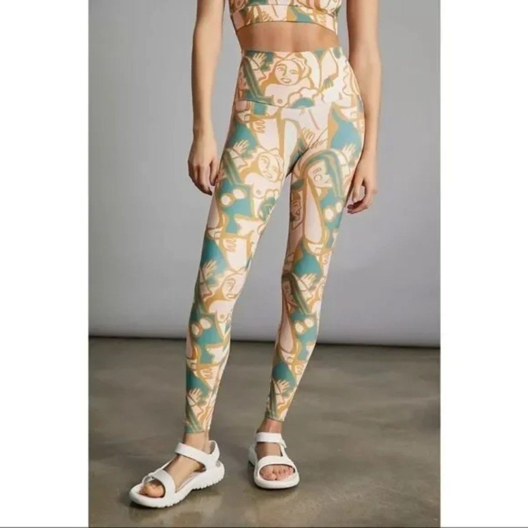 ANTHROPOLOGIE Dazey LA We Are One Athletic Leggings Sz Small