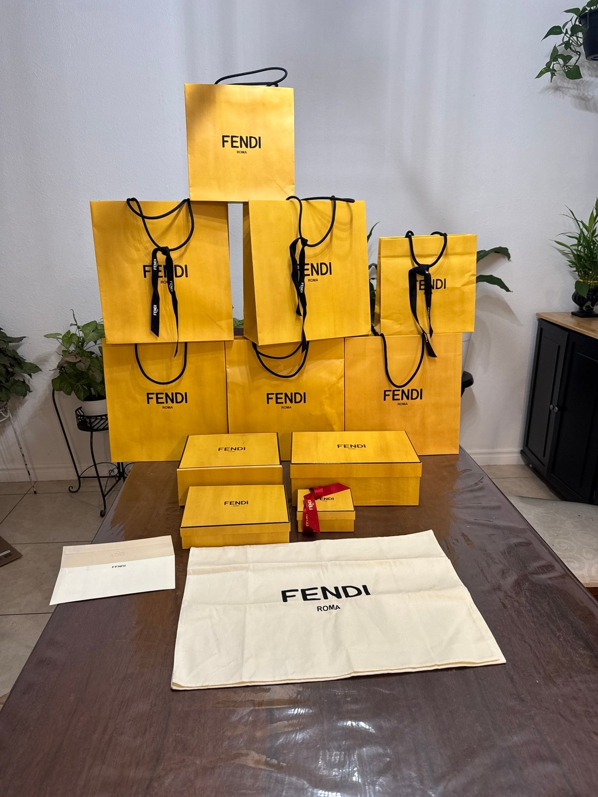 Fendi empty box