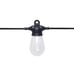 3 Light Outdoor 48' Solar LED String Light-bih659