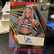 2022 WWE Panini Revolution Liv Morgan Auto No AG-LIV