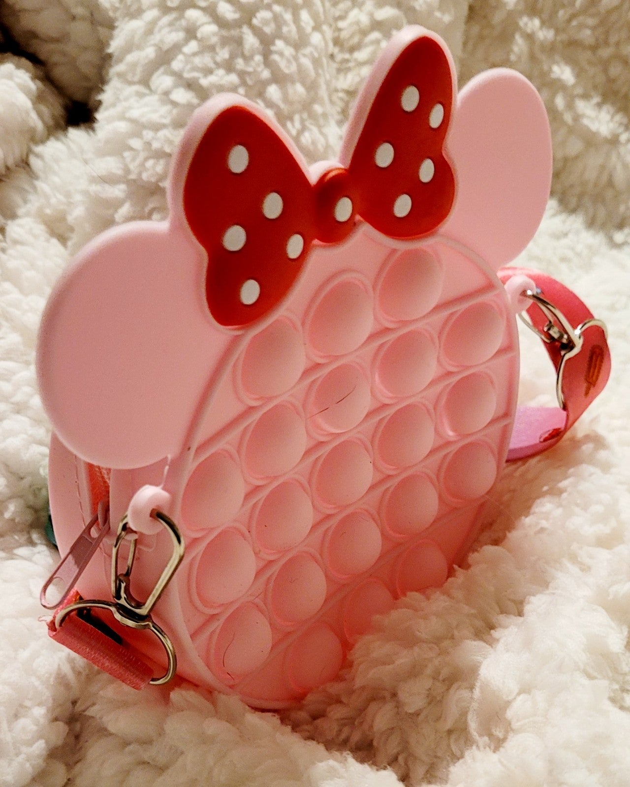 BN MINI MINNIE SILICONE CROSSBODY BAG