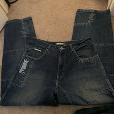 Y2K Southpole Patchwork Baggy Jeans