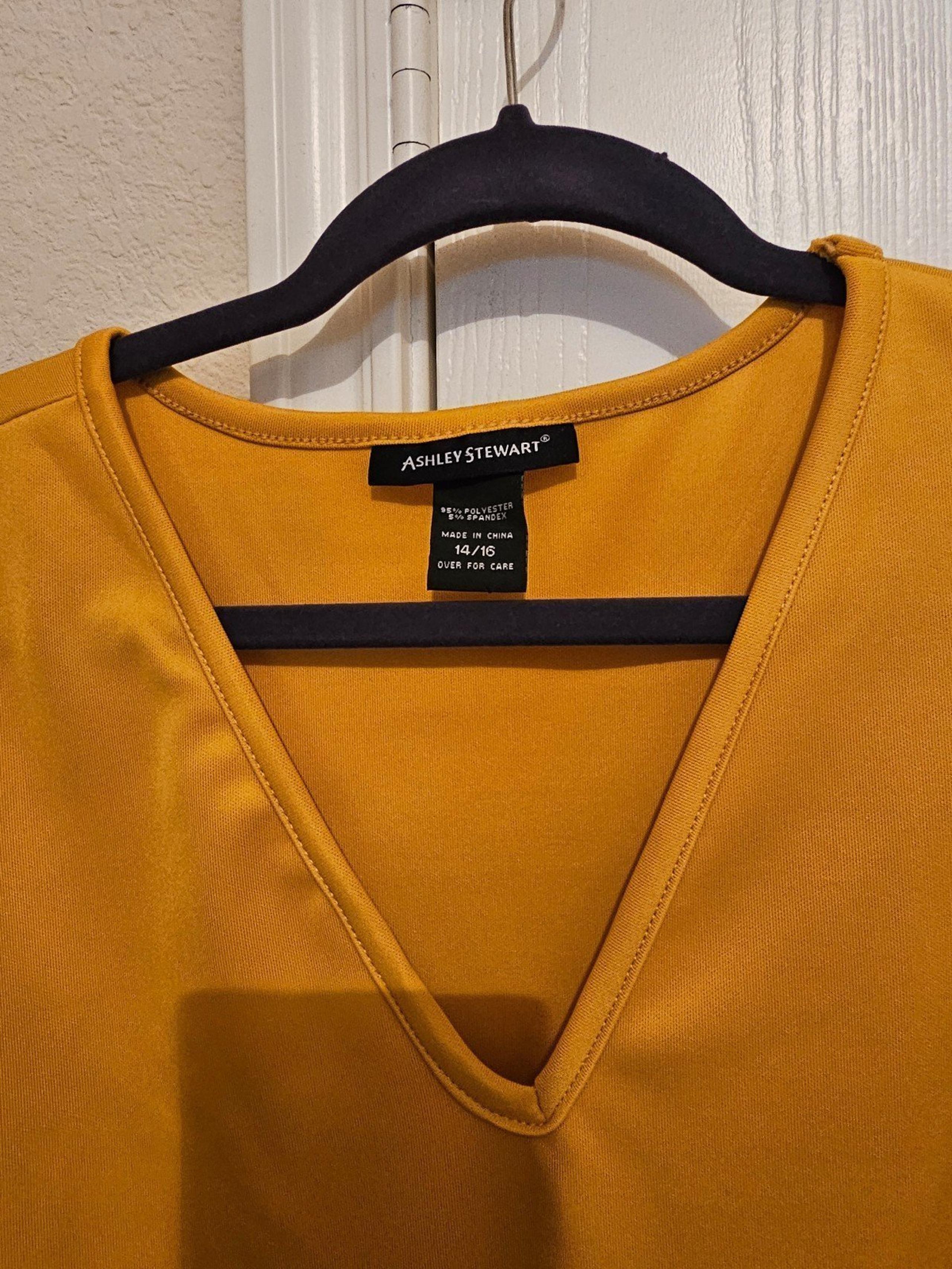 ASHLEY STEWART womens blouse