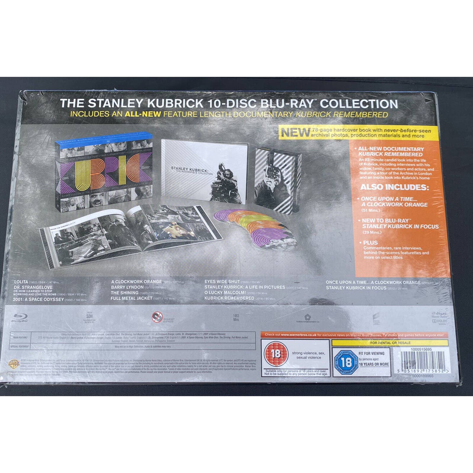 STANLEY KUBRICK UCE [Reino Unido] [Blu-ray]