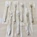 7pc New ONEIDA Winter Hill Stainless Cocktail/Seafood Fork 6” Distinction Deluxe