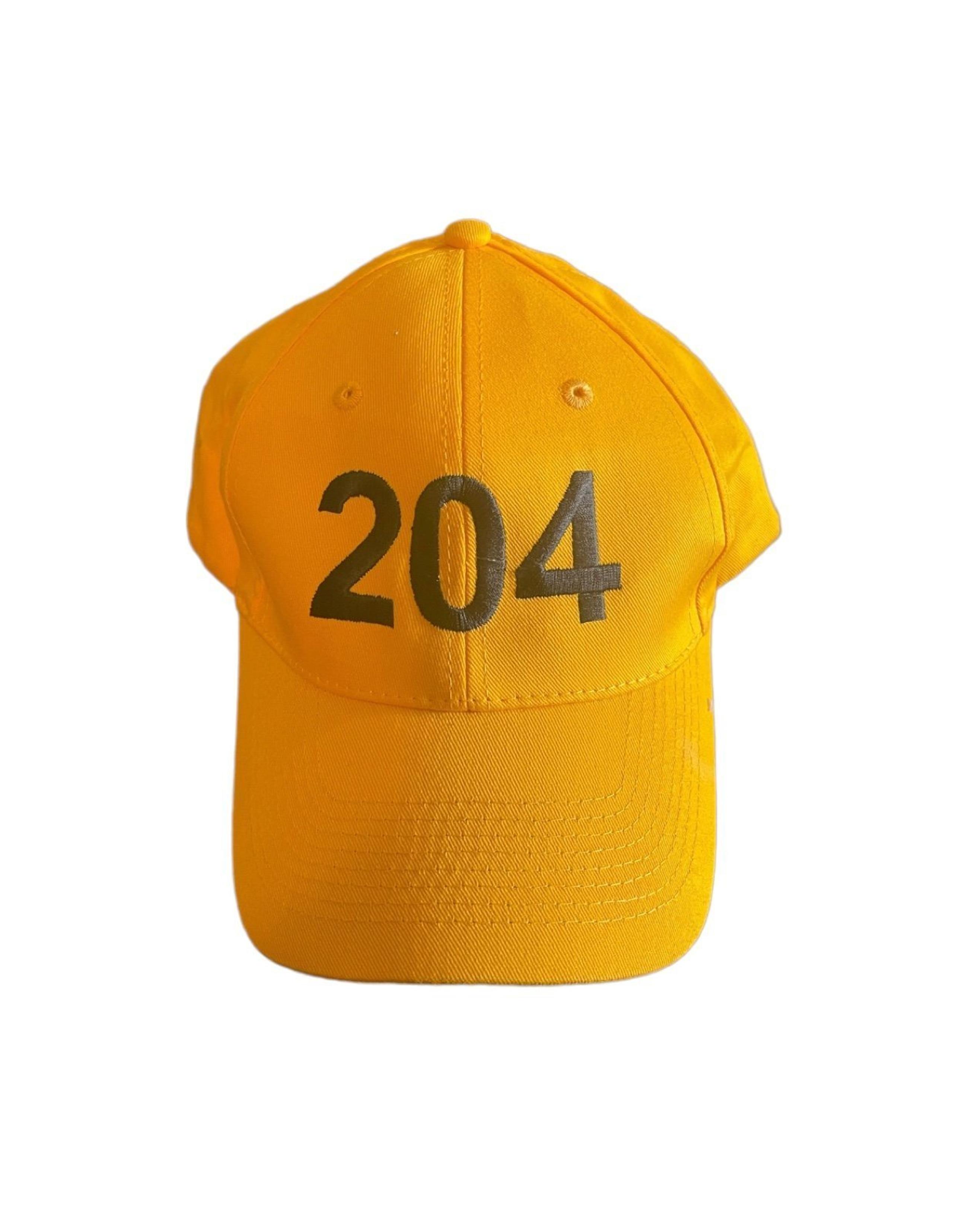 Port & Company Yellow 204 Adjustable Hat For Men