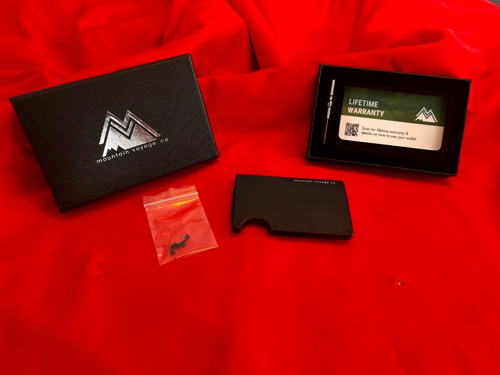 Mountain Voyage Co. money clip and credit card holder
