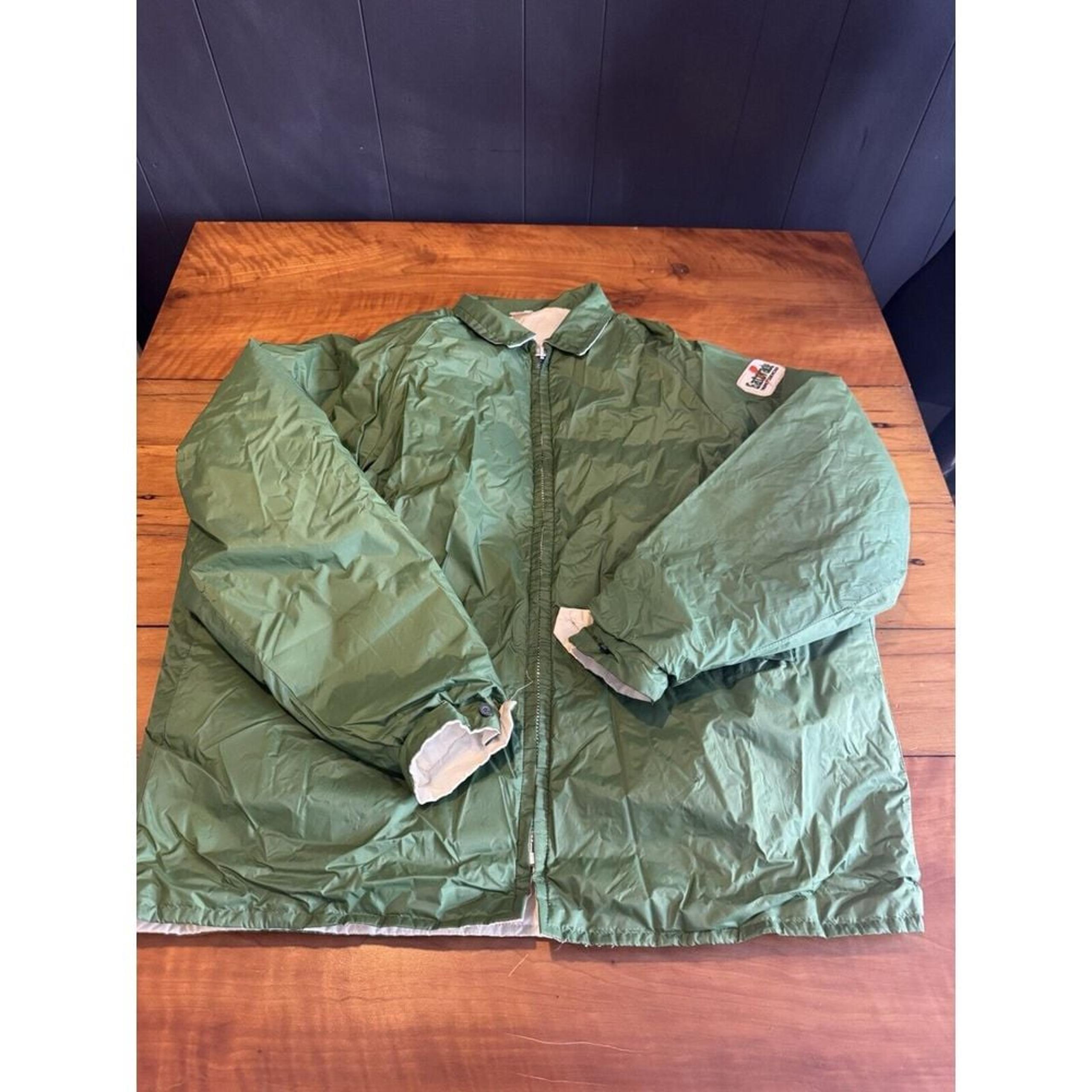 Vintage Green Bonner Gatorade Racing Jacket - Made in USA, Size XL