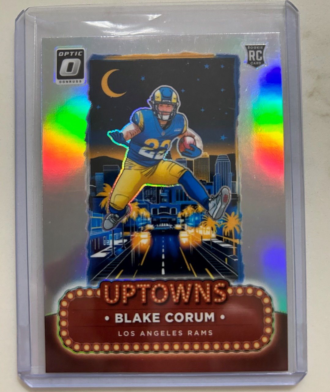 Los Angeles Rams Blake Corum Card