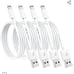 4 Pack [Apple MFi Certified] Apple Charging Cables 6ft, iPhone Chargers Lightnin