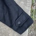 Vintage Andrea Womens Coat Size 8 Fox Fur Hood Trim Full Length Black