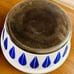 Cathrineholm of Norway Lotus Blue White Enamel Pot
