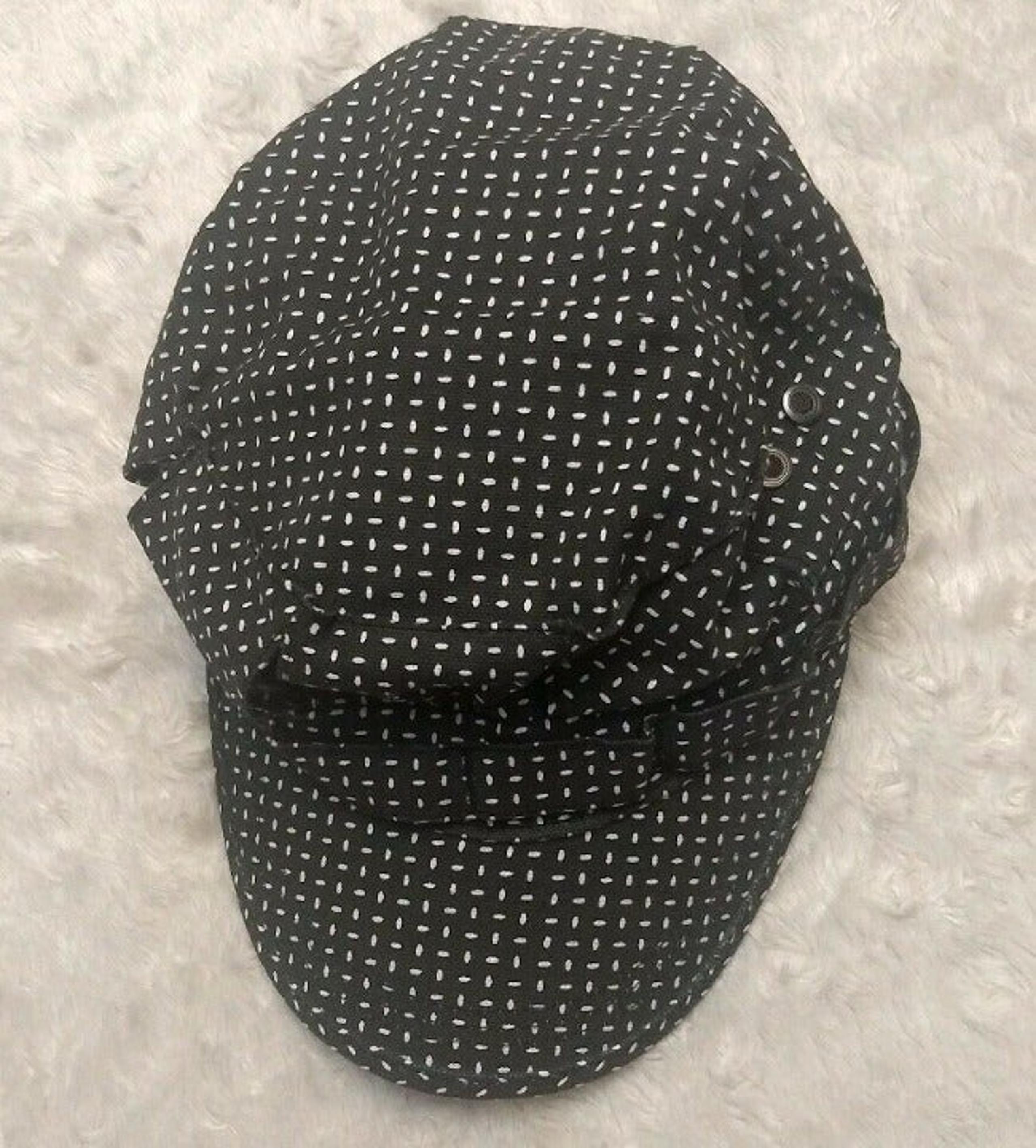 Stussy Capz women lightweight cap hat, dark gray, strapback - EUC