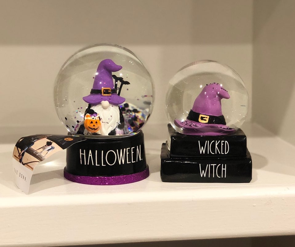 Rae Dunn Halloween Snow Globe Bundle New