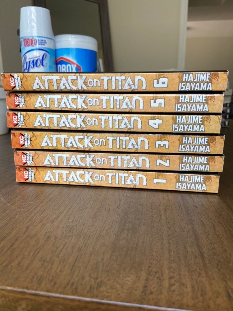 attack on titan manga