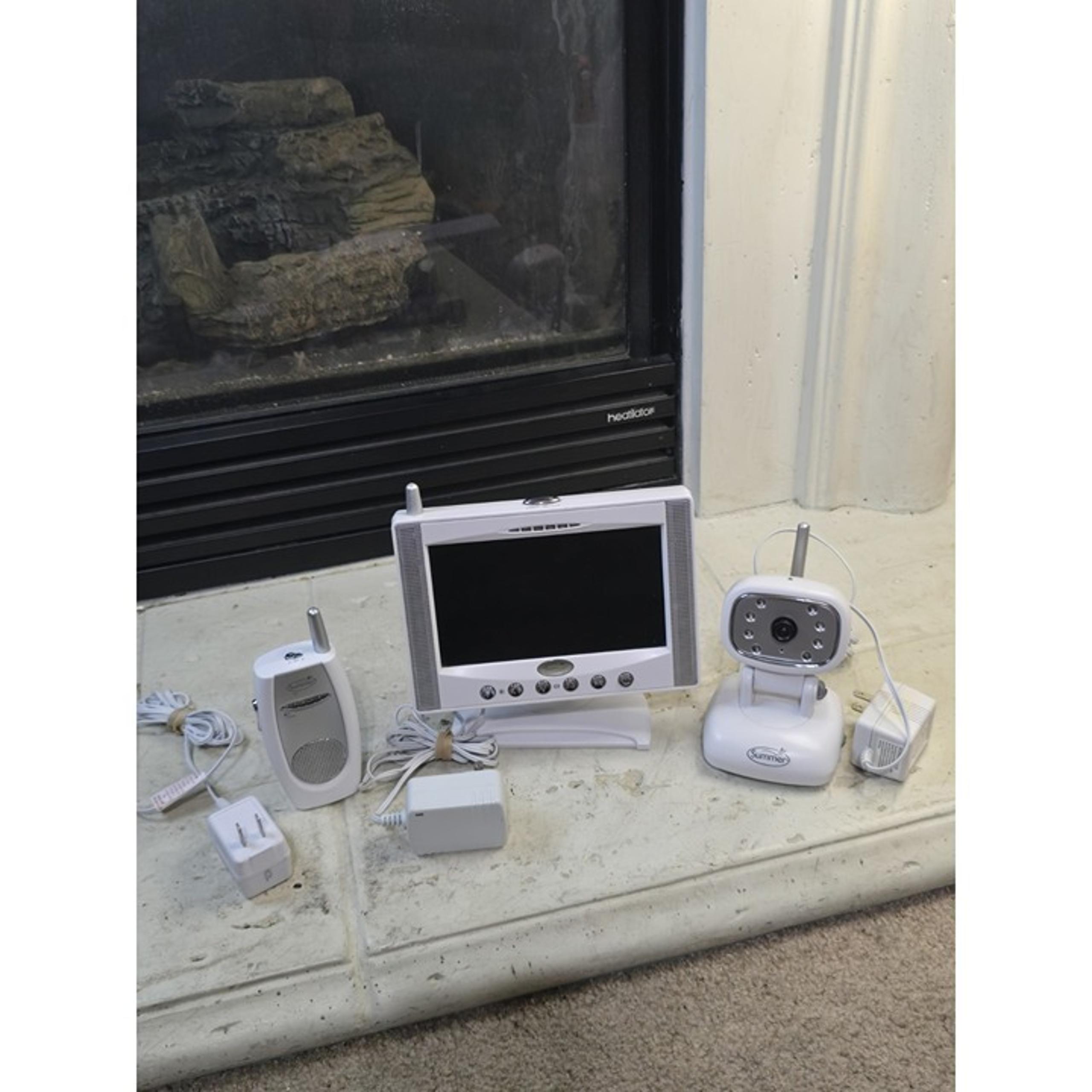 Summer 0250C Baby Camera Minitor System Works Used