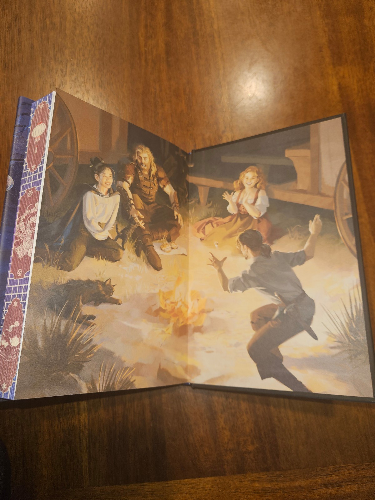 SIGNED Owlcrate The Teller of Small Fortunes by Julie Leong - detail