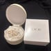 Christian DIOR Beauty Gold Makeup Bag Pouch Novelty Holiday 2024 with Box