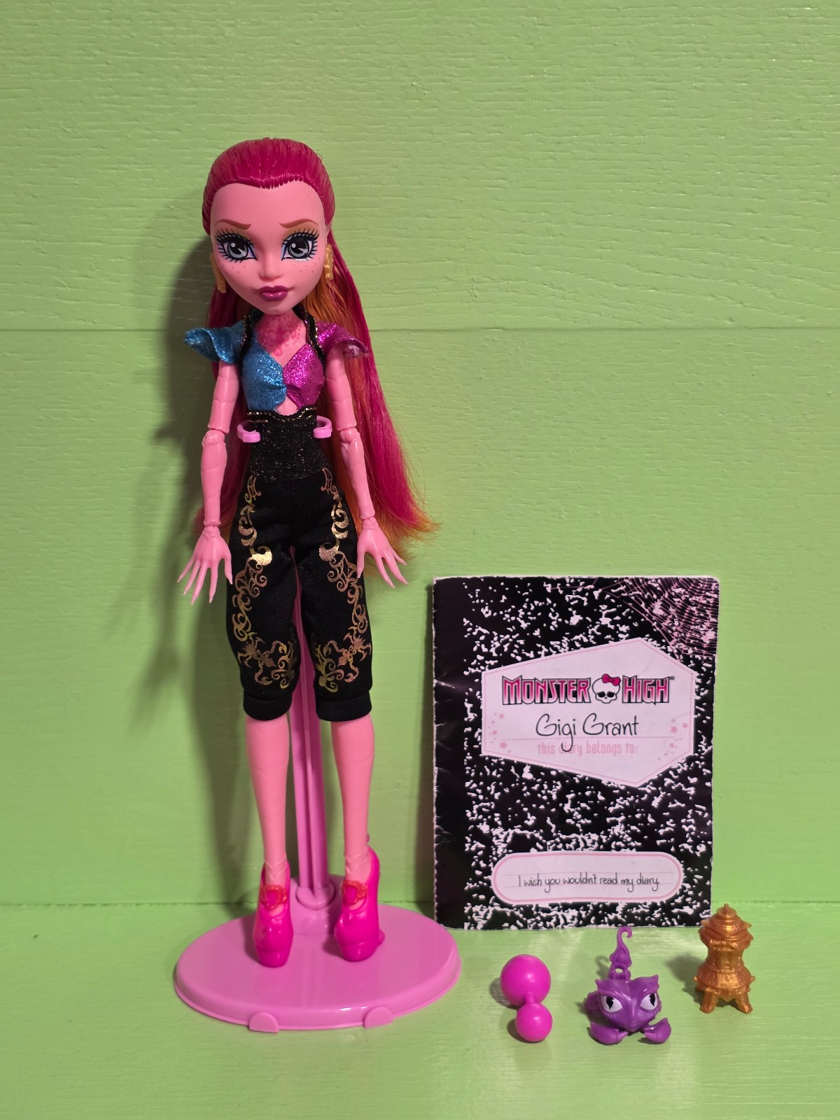 Monster High Gigi Grant  13 Wishes Doll