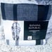NWT BANANA REPUBLIC SKYLER PLAID-BLUE STYLE #NLM0304S CASHMERE BLEND WRAP OSFA