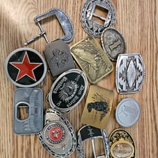 Belt buckles lot 3