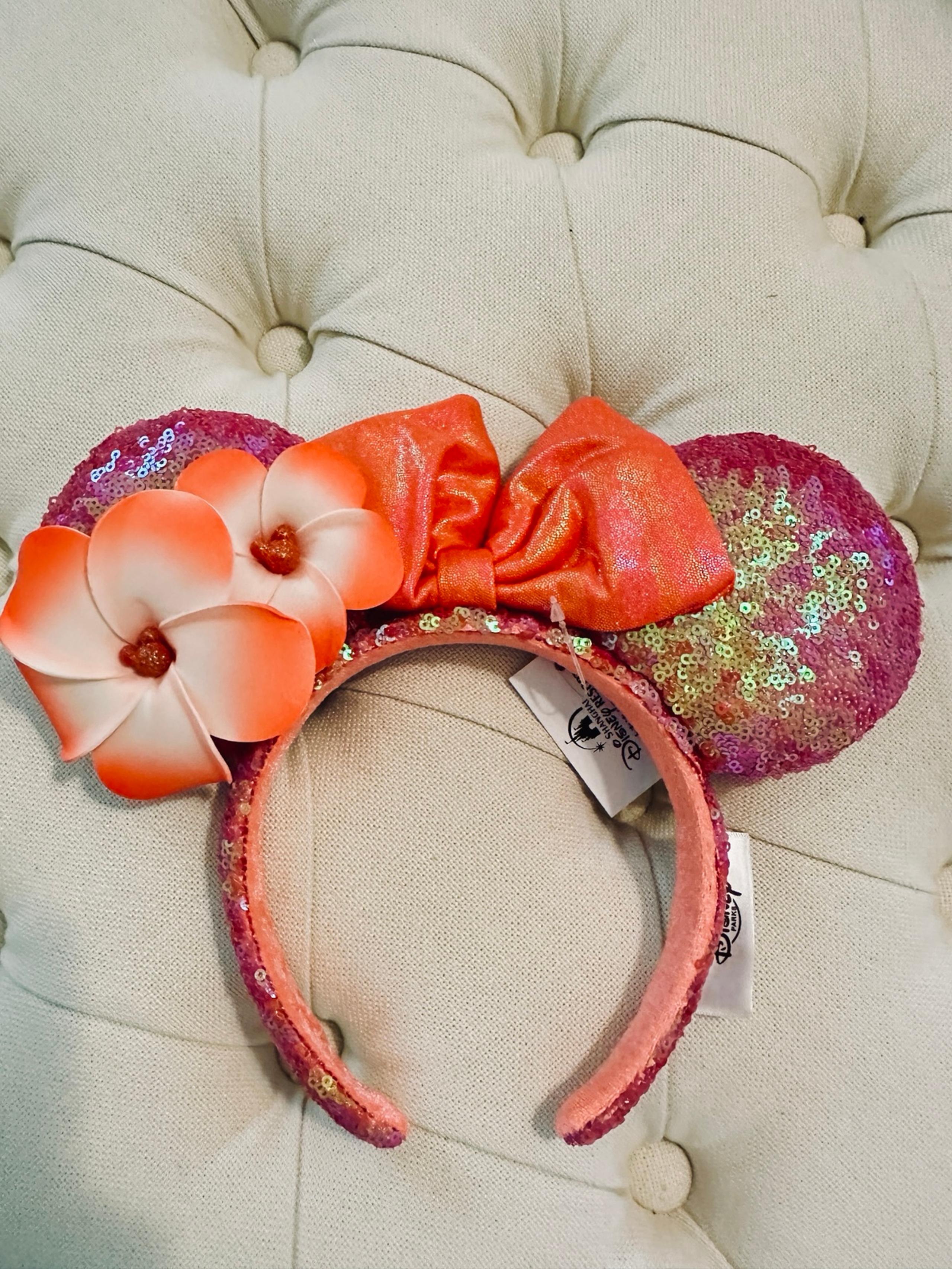 Disney Minnie Mouse Hawaiian Ears Headband