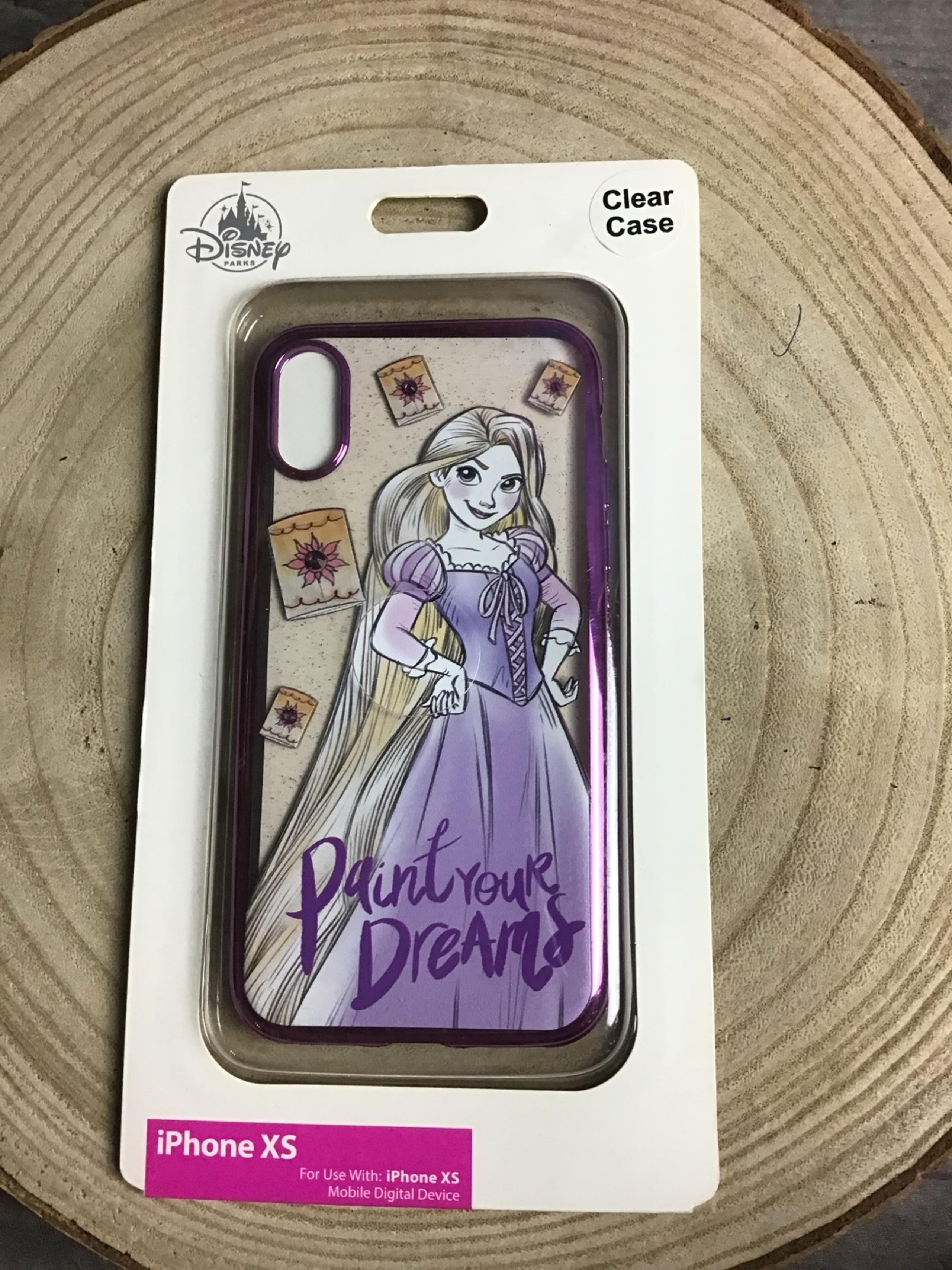 Disney parks tangled Rapunzel paint your dreams iPhone XS Case D-Tech -new