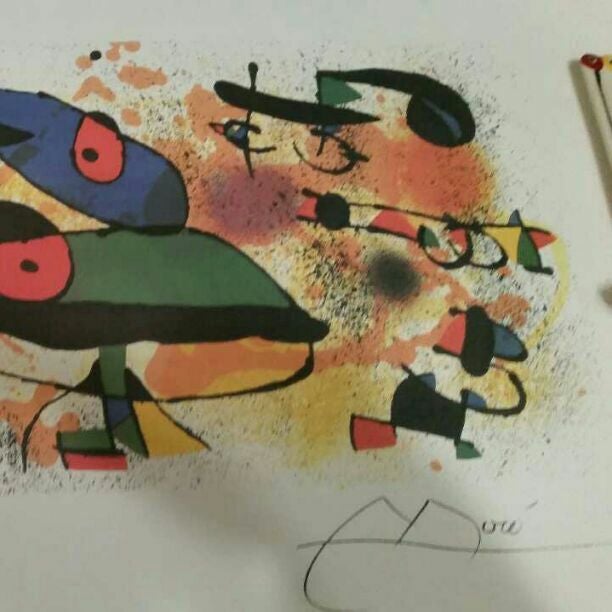 miro lithographs (large) 20 x 30