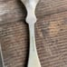 Set of 4 Vintage Silver Plate Scalloped Spoons - Holiday Decor - Hutch Decor