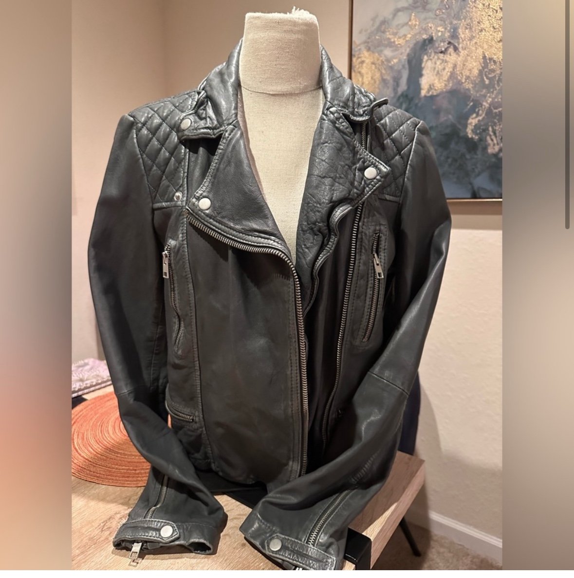 All Saints Leather Jacket