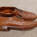 Men's Allen Edmonds Clark Street Light Brown Leather Dress Shoes Dainite Size 12