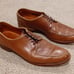 Men's Allen Edmonds Clark Street Light Brown Leather Dress Shoes Dainite Size 12