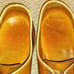 Men's Allen Edmonds Clark Street Light Brown Leather Dress Shoes Dainite Size 12