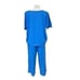 Koolaburra by UGG Sueded Jersey Pullover & Cropped Pant Lounge Set blue sz S New