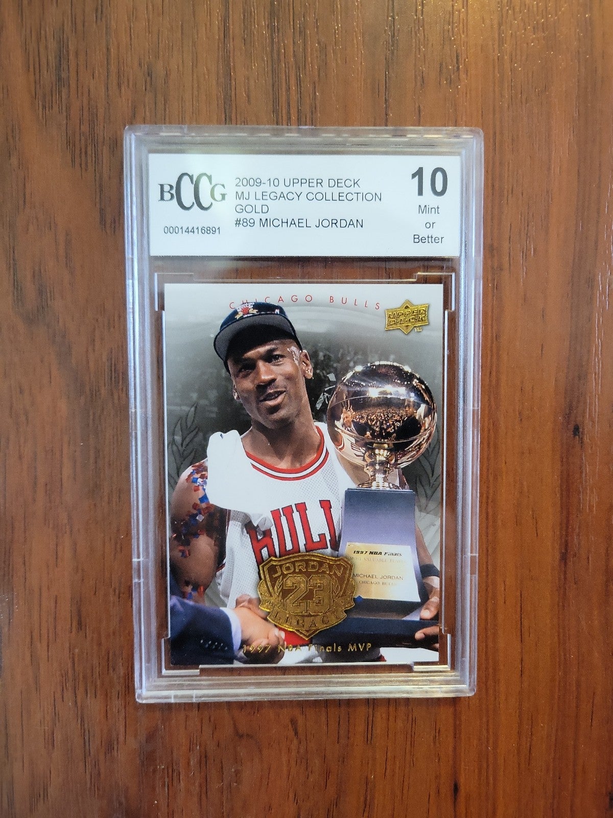 Michael Jordan BCCG Perfect 10 Mint