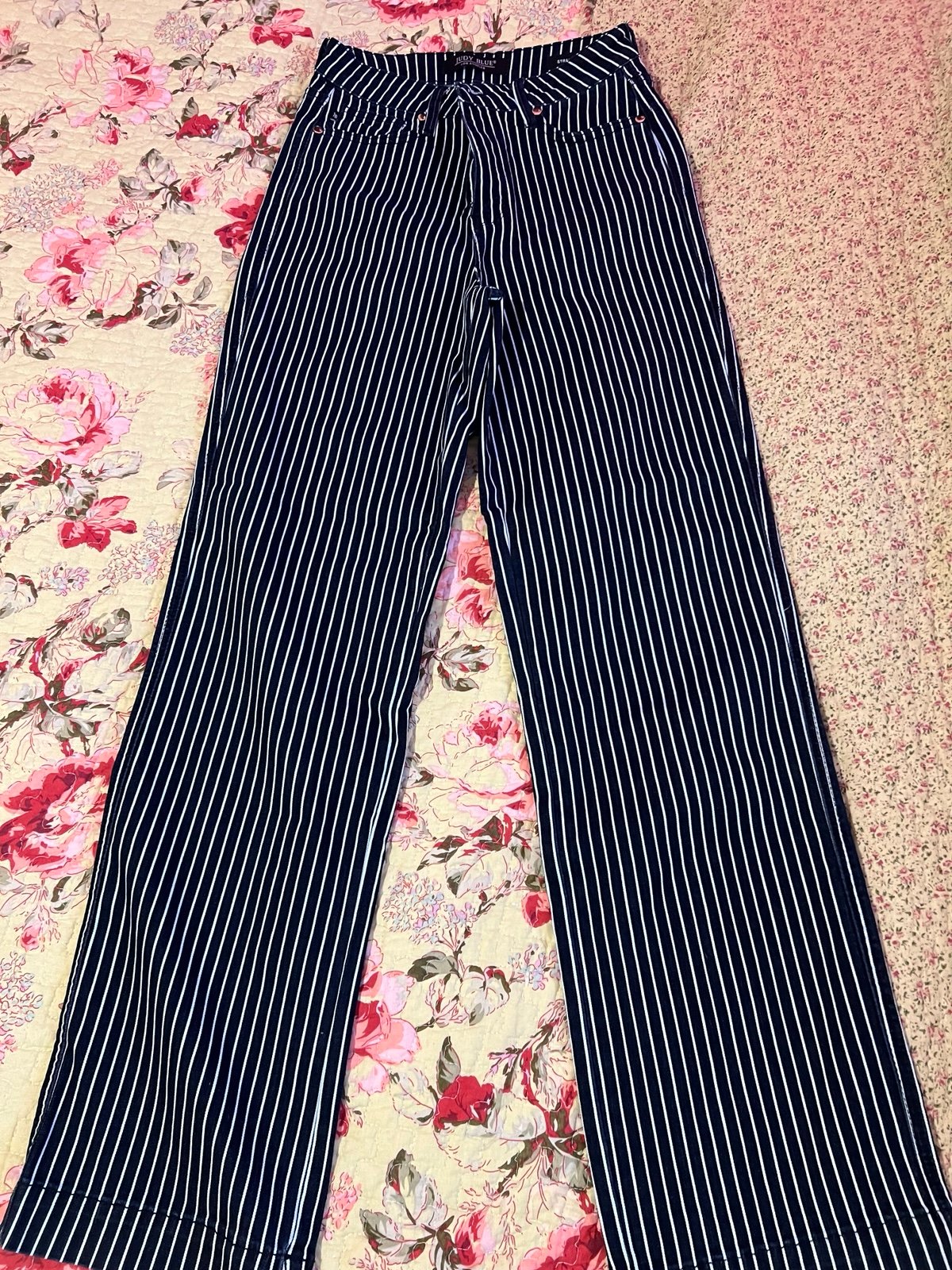 Judy Blue Pin Striped Jeans