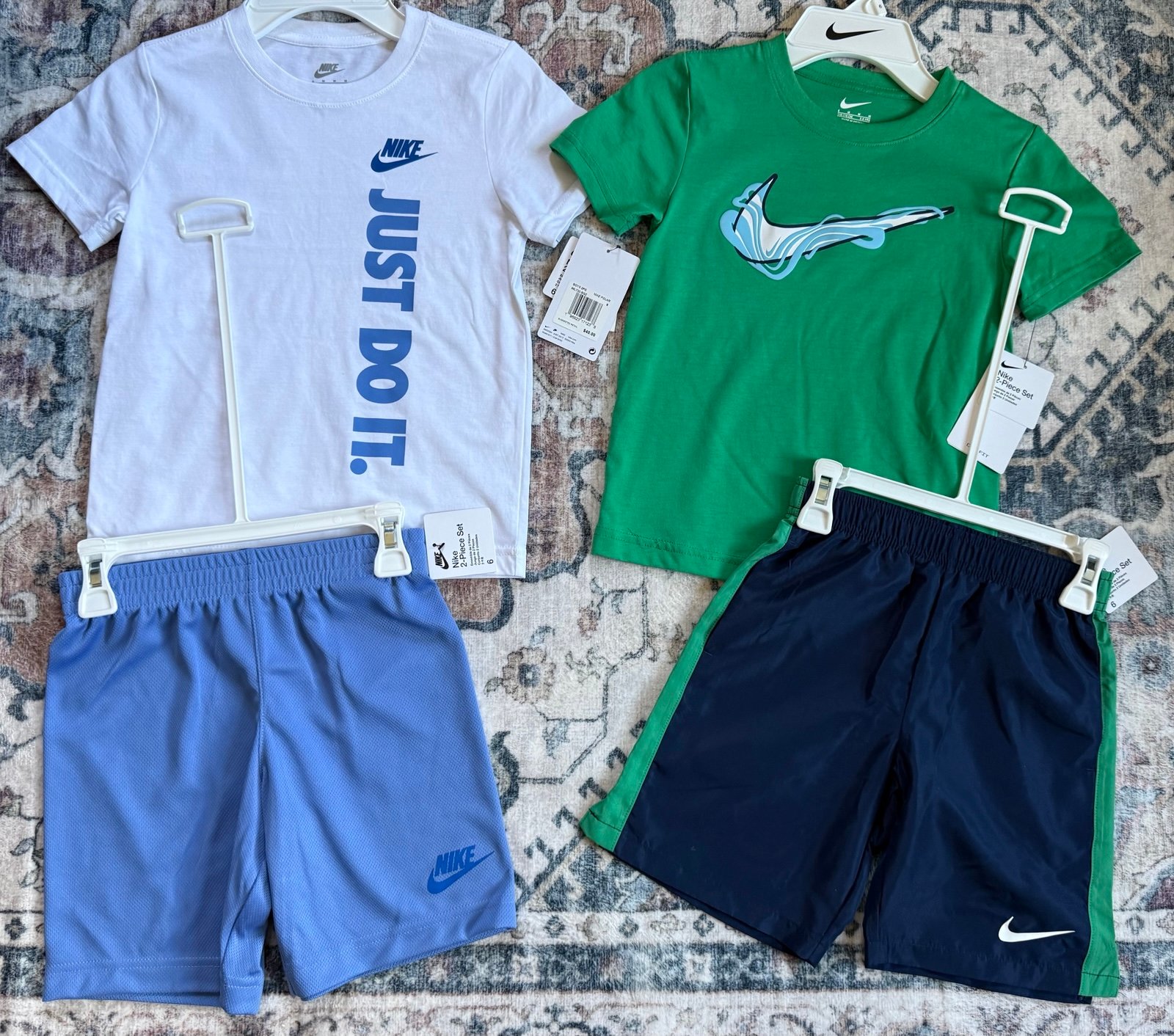 Nike boys size 6 matching sets new