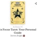 STEVEN BRIGHT IN FOCUS TAROT YOUR PERSONAL GUIDE BOOK EXPLAINING TAROT CARDS