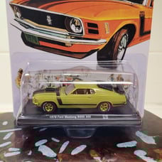M2 MACHINES 2023 AUTO-DRIVERS 1970 FORD MUSTANG BOSS 302 1/750 GOLD CHASE RARE!