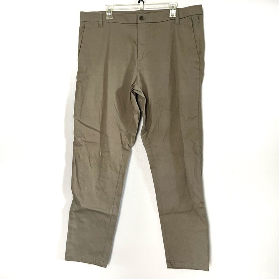 Lululemon Gray Sage Commission Oxford Tapered Fit Pants - 40