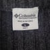 Columbia Vintage Mens Large Grey V Neck Knit Cotton Sweater Outdoor Warm 90s