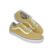 VANS Off the Wall Womens Pre-owned Yellow/Gold Suede Sneakers - sz. 6 1/2