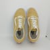 VANS Off the Wall Womens Pre-owned Yellow/Gold Suede Sneakers - sz. 6 1/2