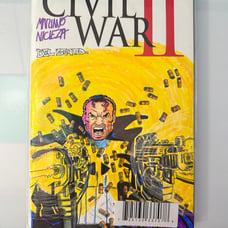 Civil War II #1 Punisher Sketch Variant Orginal Art Dynamic Forces Marvel Comics