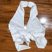 NWT Superdown White Jennifer Wrap Halter Top Size Small