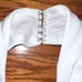 NWT Superdown White Jennifer Wrap Halter Top Size Small