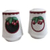 Vintage Mary Engelbreit Cherry Cameo Collectable Salt and Pepper Shaker Set