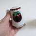Vintage Mary Engelbreit Cherry Cameo Collectable Salt and Pepper Shaker Set