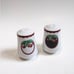 Vintage Mary Engelbreit Cherry Cameo Collectable Salt and Pepper Shaker Set