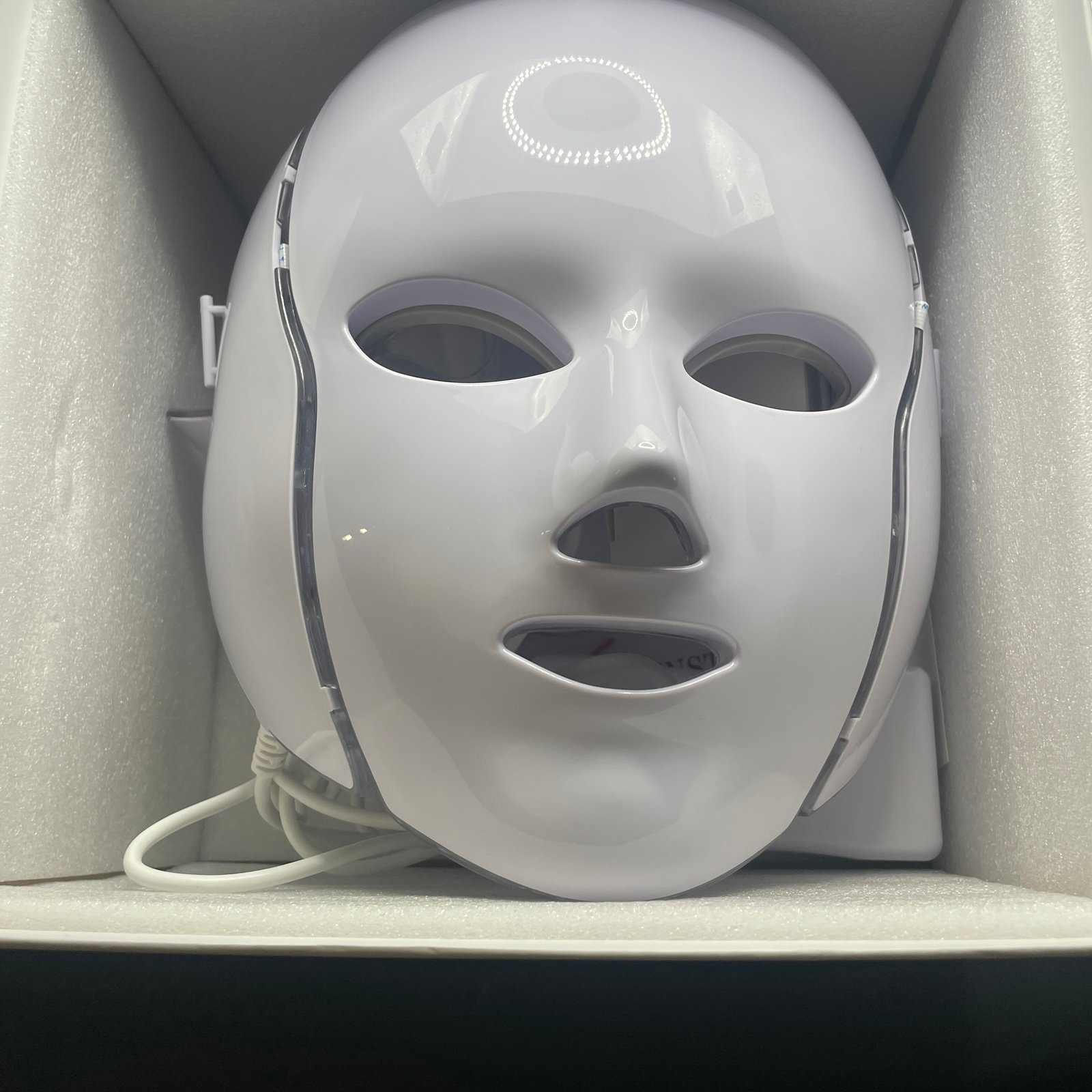 LED FACIAL LIGHT THERAPY MASK-Led Face Mask Light Therapy, 7 Led Light Therapy